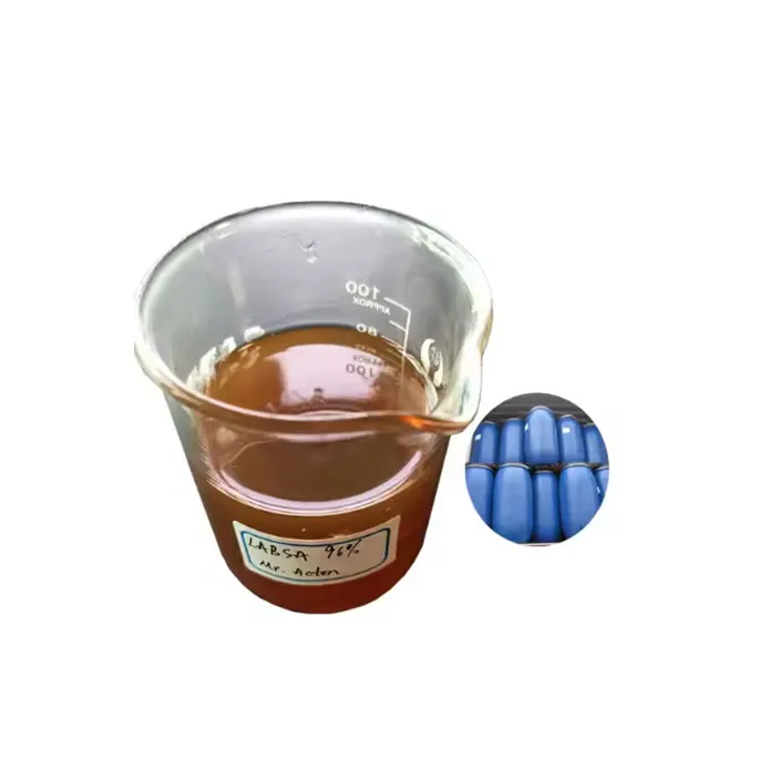 96% Labsa Cov Tshuaj LineMsa Tawm Obkylenzene Sulfonic Acid Rau Cov Tshuaj Ntsuam Xyuas Li 27176-87-0