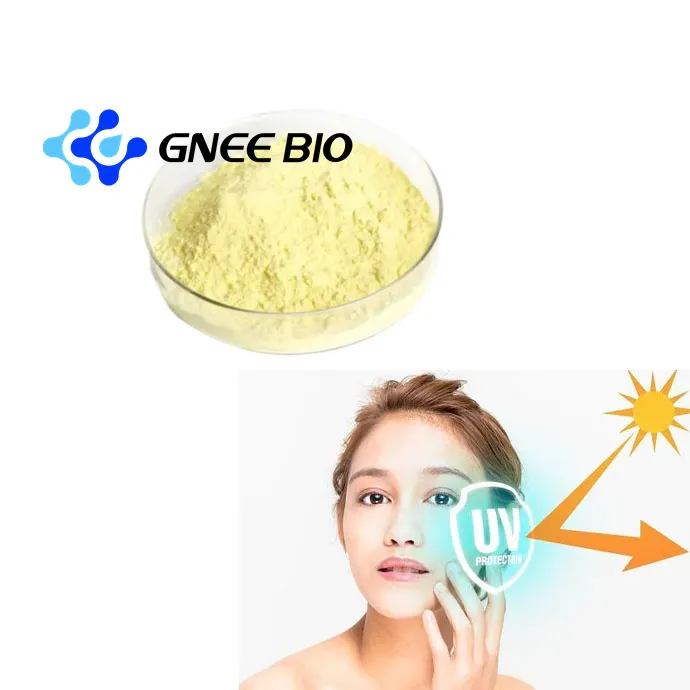 98% kev coj dawb huv bis-ortylhexyphylol methoxyphenyphyl triazine lossis bemotrizinol Cas 187393-00-6