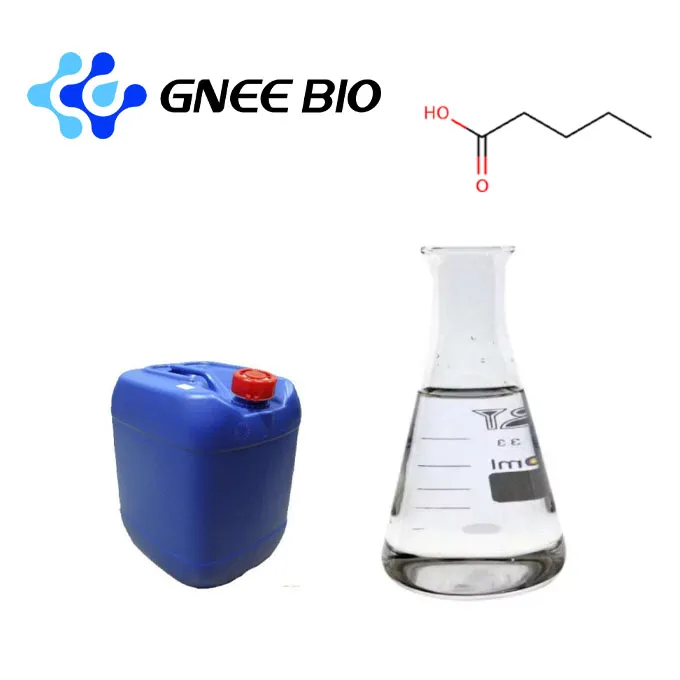 99% cov paj ntsha lossis pentanoic acid cas acid cas 109-52-4