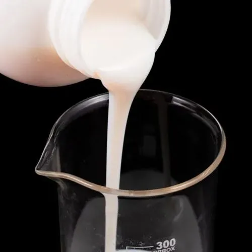 Acrylic emulsions rau txheej thiab nplaum kev lag luam