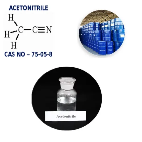 CAS 75-05-8 Acetonitrile Solvent Rau HPLC Qib 99.9%