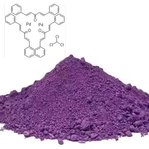 Catalyststs tris (Dibenzylideneacetone) Dipalladium cilla chlorofocs ntxiv ua hauj lwm 52522-40-4