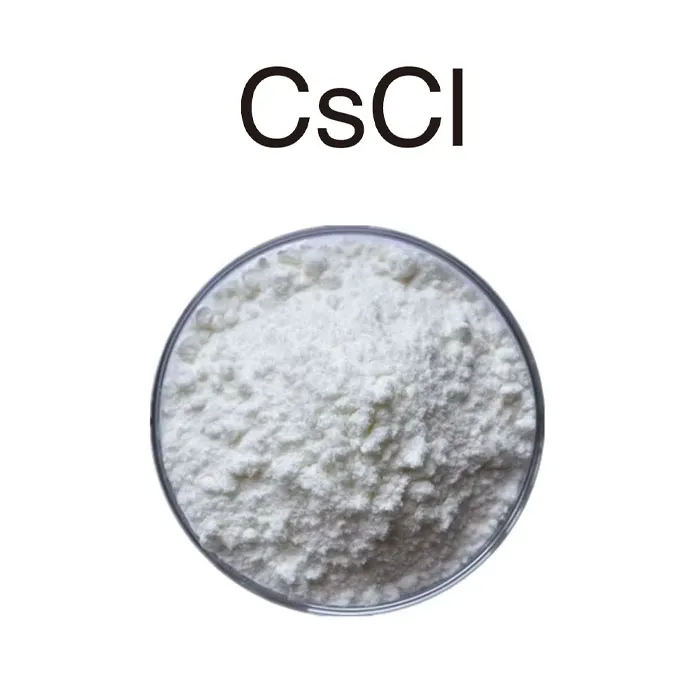 Kev Purity Cesium High Cesium Clesium Chloride (CSCR) hmoov cas 7647-17-8