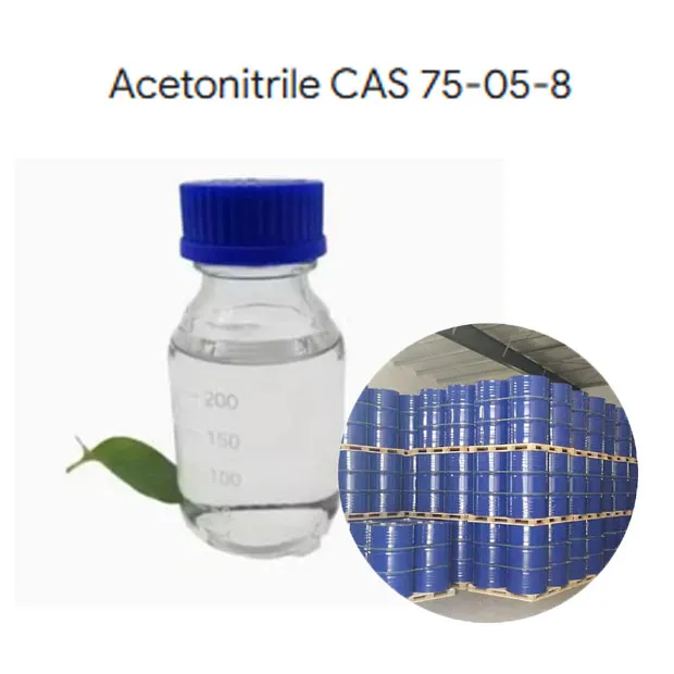 Muaj cov kuab tshuaj Acetonitrile Acn 99.9% CAS7 li 75-05-8