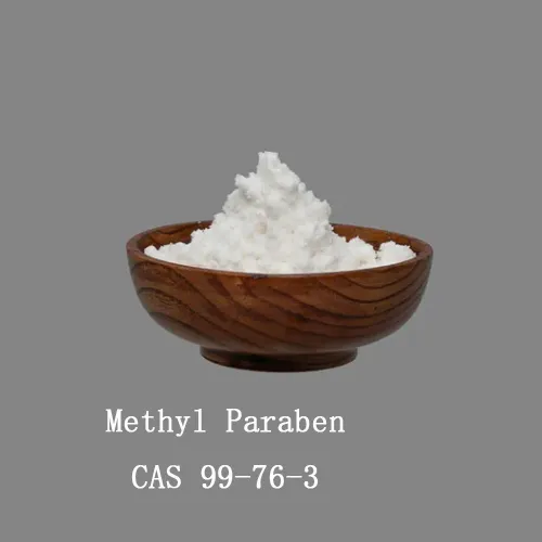 Cov khoom noj methyl paraben hmoov cas 99-76-3