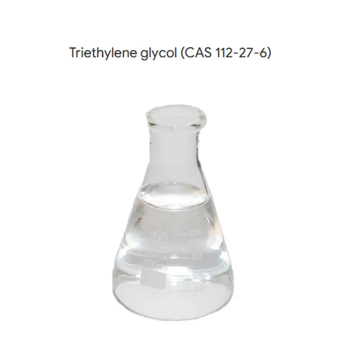 Teg Tshuaj Tshuaj Lom Triethylene Glycol rau Kev Muaj Qeb Ua Cas 112-27-6