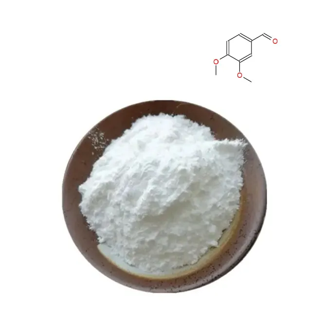 Verataldehyde lossis 3, {4- dimethoxybenzaldehdehde 99% hmoov be120-14-9